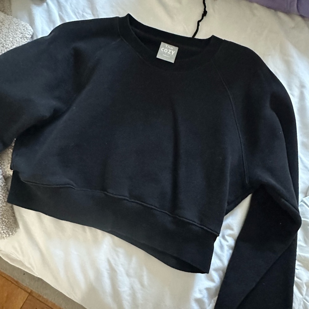 TNA Black Cozy Sweatshirt